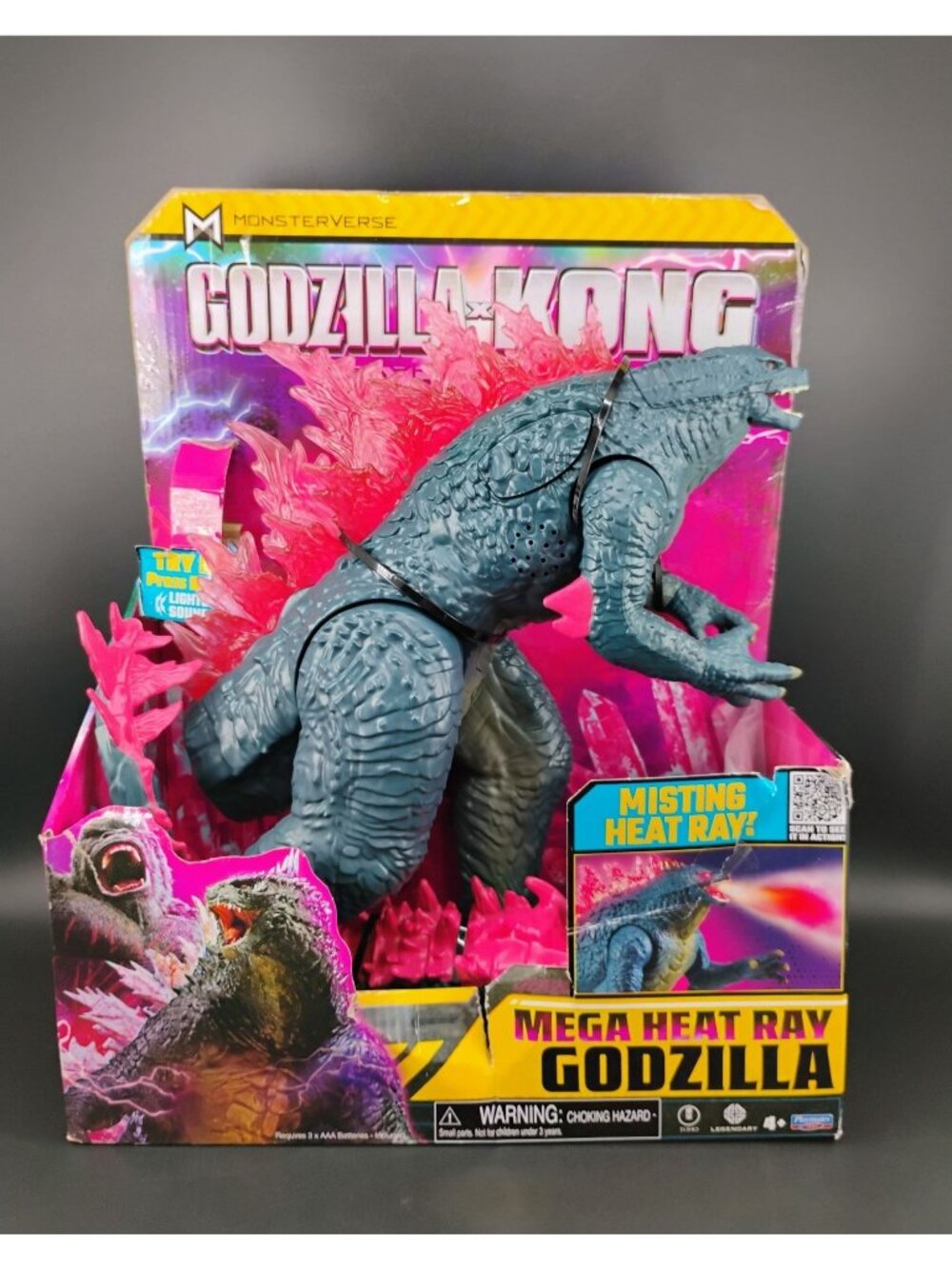 Mega Heat Ray Godzilla Action Figure With Lights & Sounds Feature